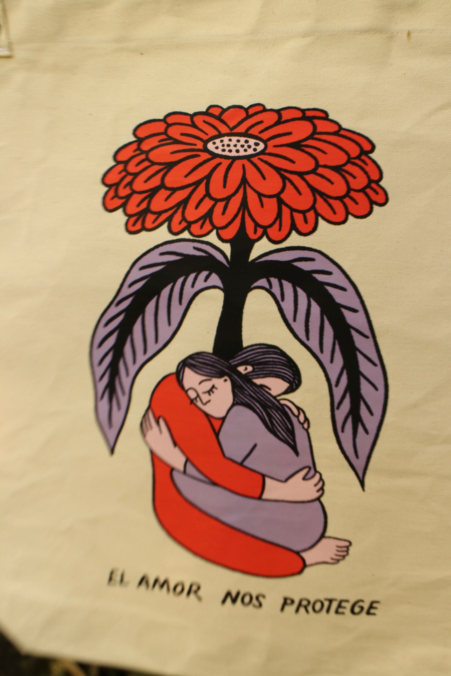 Totebag El Amor Nos Protege