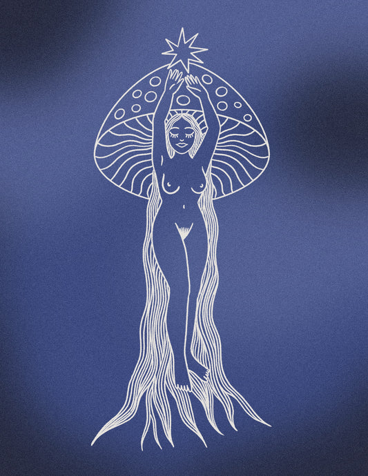 Diseño Mujer Hongo