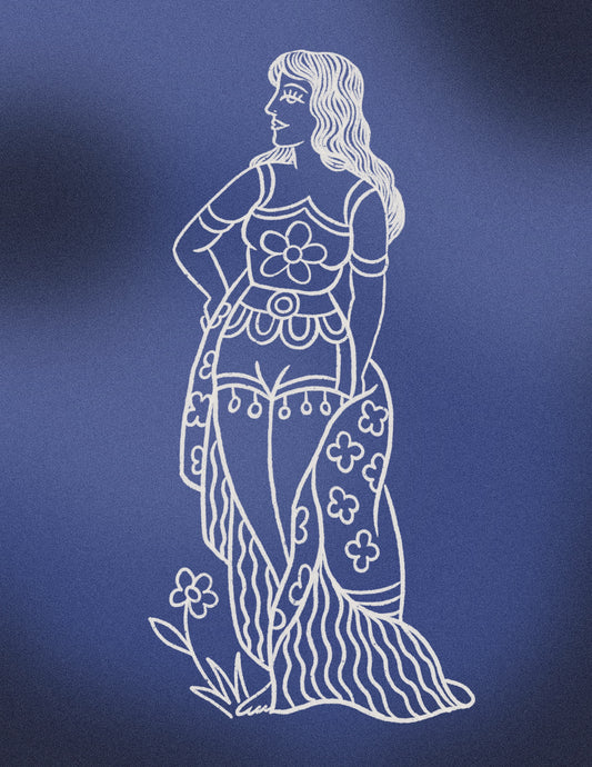 Diseño Mujer Floral