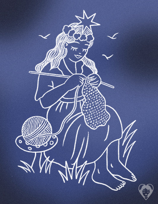 Diseño Conexión Divina Con El Tejido