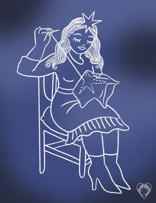 Diseño Conexión Divina Con El Bordado