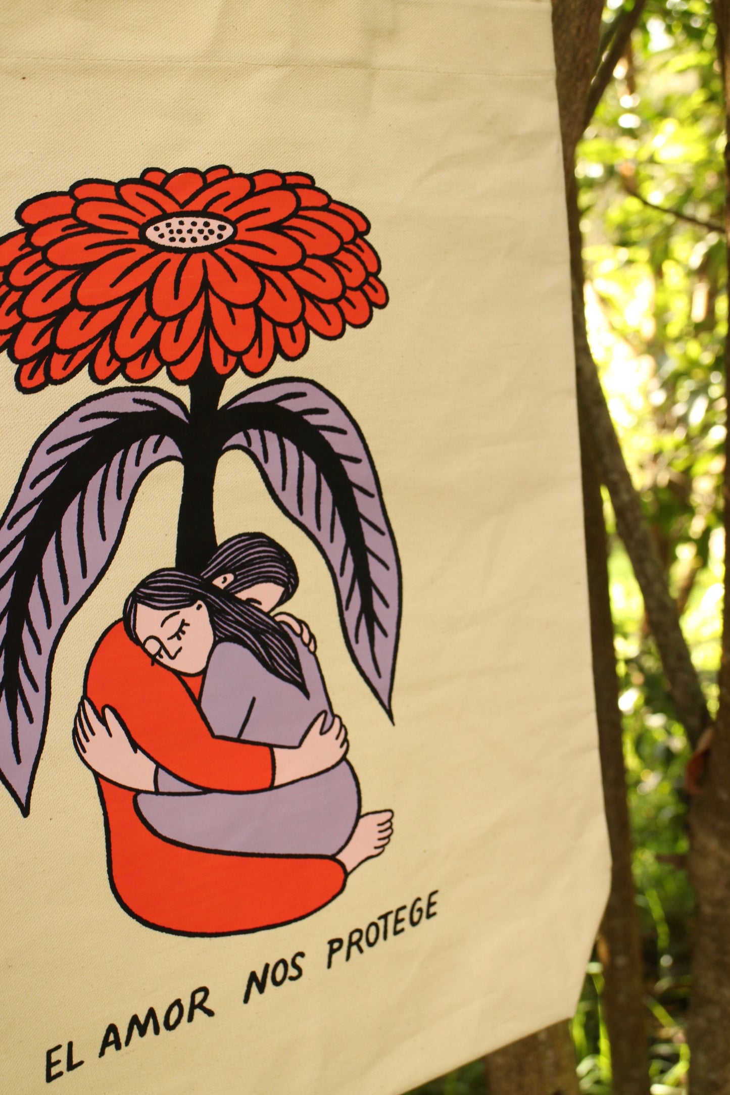 Totebag El Amor Nos Protege